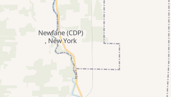 Newfane, New York map