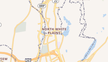 North White Plains, New York map