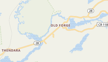 Old Forge, New York map