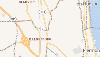 Orangeburg, New York map