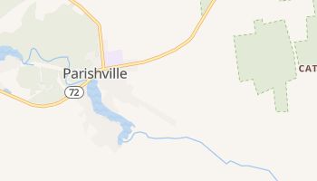 Parishville, New York map
