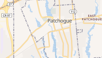 Patchogue, New York map