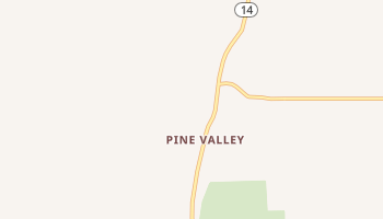 Pine Valley, New York map