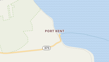 Port Kent, New York map