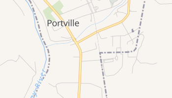 Portville, New York map