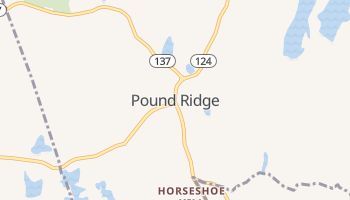 Pound Ridge, New York map