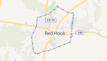 Red Hook, New York map