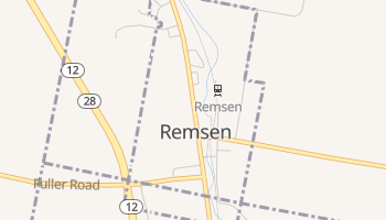 Remsen, New York map