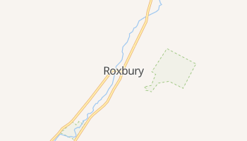 Roxbury, New York map