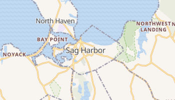 Sag Harbor, New York map