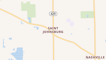 Saint Johnsburg, New York map