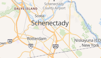 Schenectady, New York map