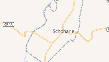 Schoharie, New York map