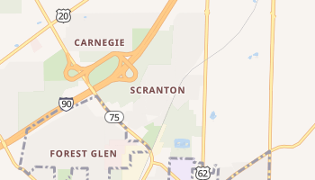Scranton, New York map