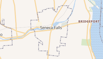 Seneca Falls, New York map