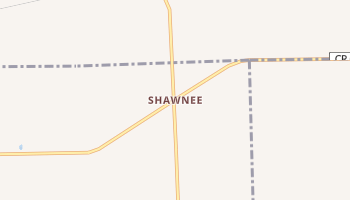 Shawnee, New York map