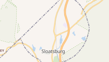 Sloatsburg, New York map