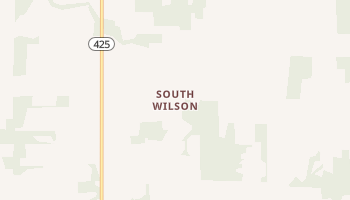 South Wilson, New York map