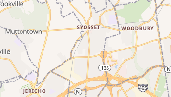 Syosset, New York map