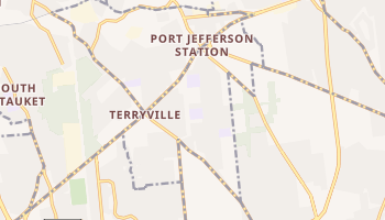 Terryville, New York map