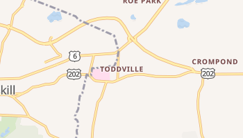 Toddville, New York map