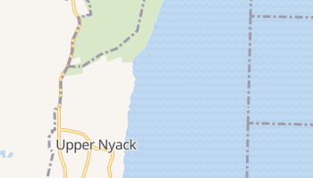 Upper Nyack, New York map