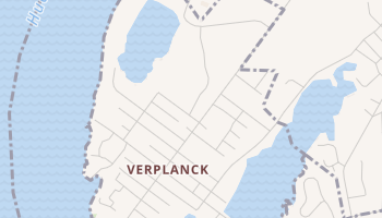 Verplanck, New York map