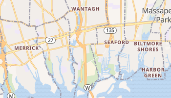 Wantagh, New York map