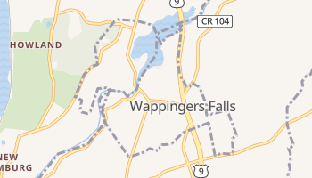 Wappingers Falls, New York map