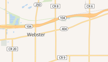 Webster, New York map