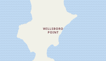 Willsboro Point, New York map