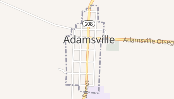 Adamsville, Ohio map