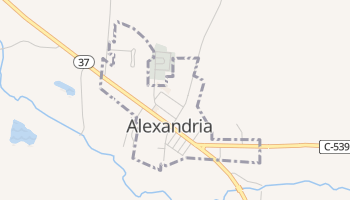 Alexandria, Ohio map
