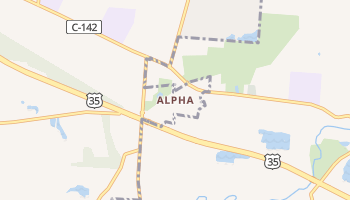Alpha, Ohio map