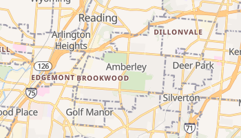 Amberley, Ohio map