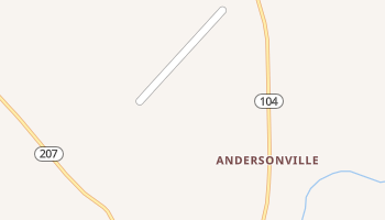 Andersonville, Ohio map