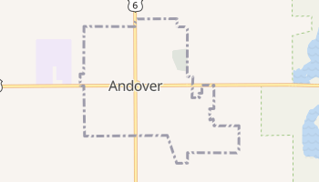Andover, Ohio map