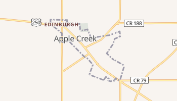 Apple Creek, Ohio map