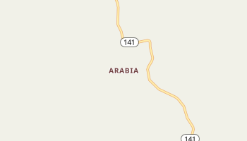 Arabia, Ohio map