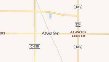 Atwater, Ohio map