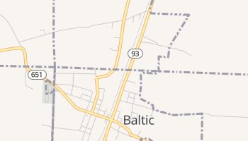 Baltic, Ohio map