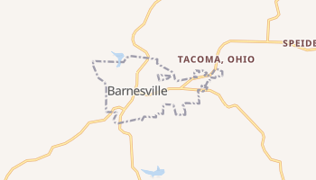 Barnesville, Ohio map