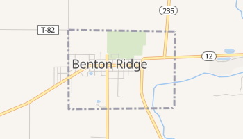 Benton Ridge, Ohio map