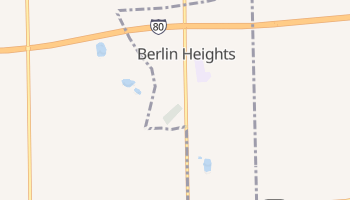 Berlin Heights, Ohio map
