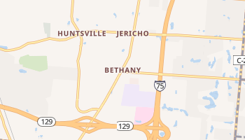 Bethany, Ohio map