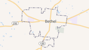 Bethel, Ohio map