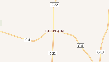 Big Plain, Ohio map