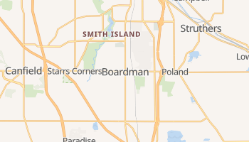 Boardman, Ohio map
