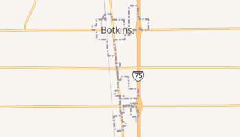 Botkins, Ohio map