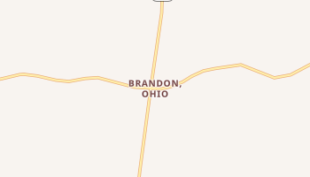 Brandon, Ohio map